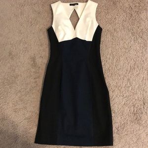 Banana Republic open back sleeveless sheath dress